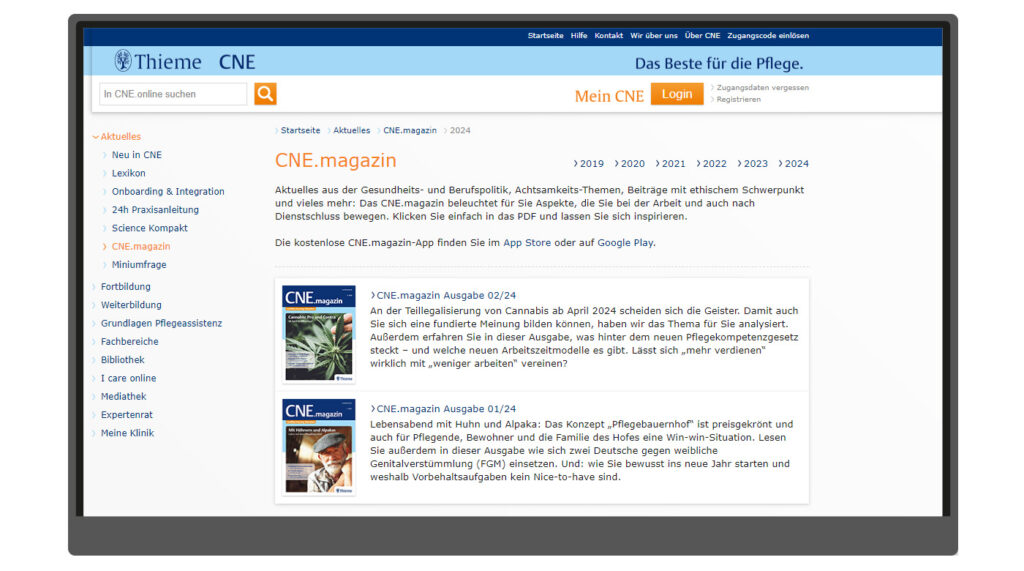 CNE_magazin_1400x780 Zeitschrift CNE.magazin